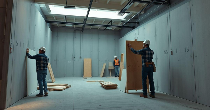 Divisória drywall preço m2: descubra como economizar na sua obra