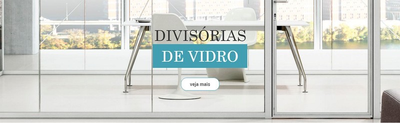 Divisórias de Vidro